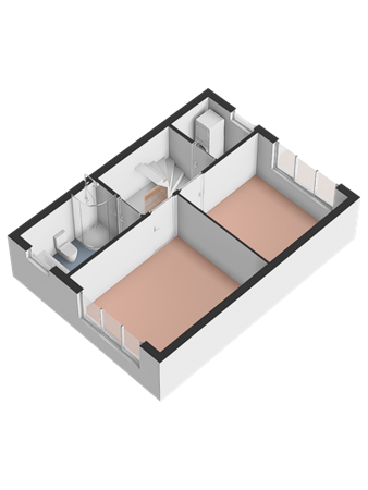 Floorplan - Willy Martensstraat 29, 3314 XV Dordrecht